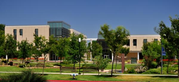 UCD Conference Center Front Elevation W