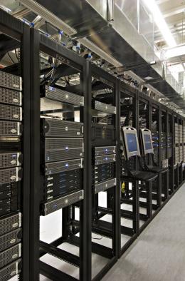 Ventura County Fire Communications Center Server Room.